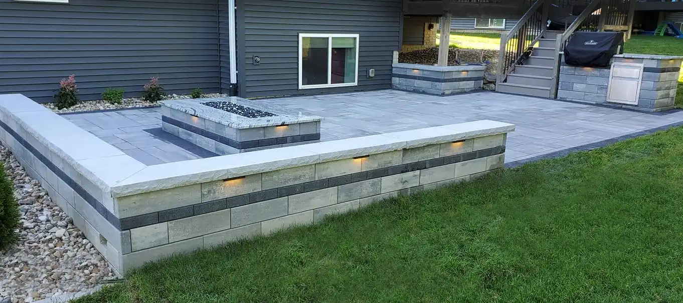 Hardscape Patios, Fireplaces, Water Features